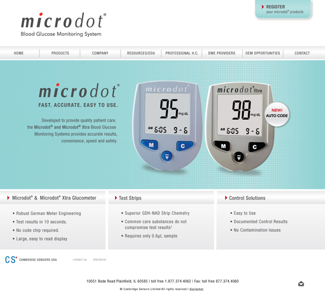 microdot website