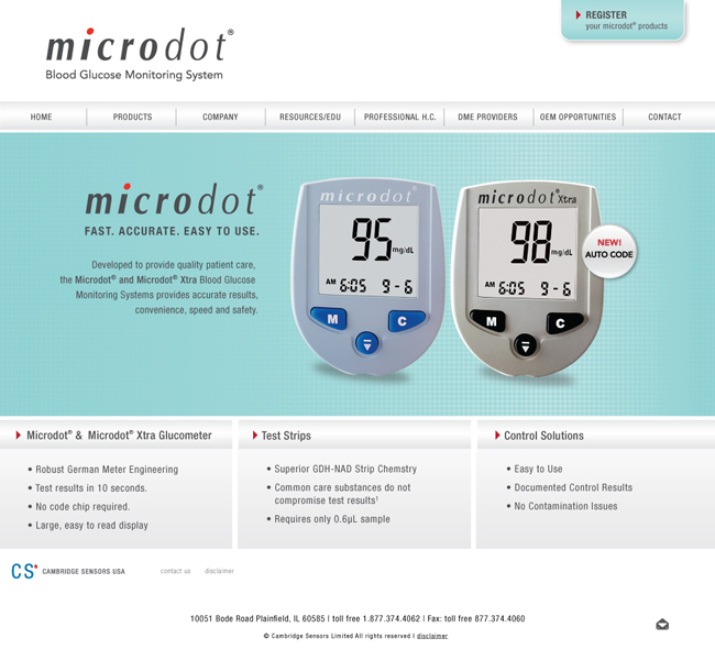 microdot website